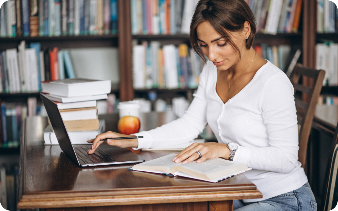 Student Studying